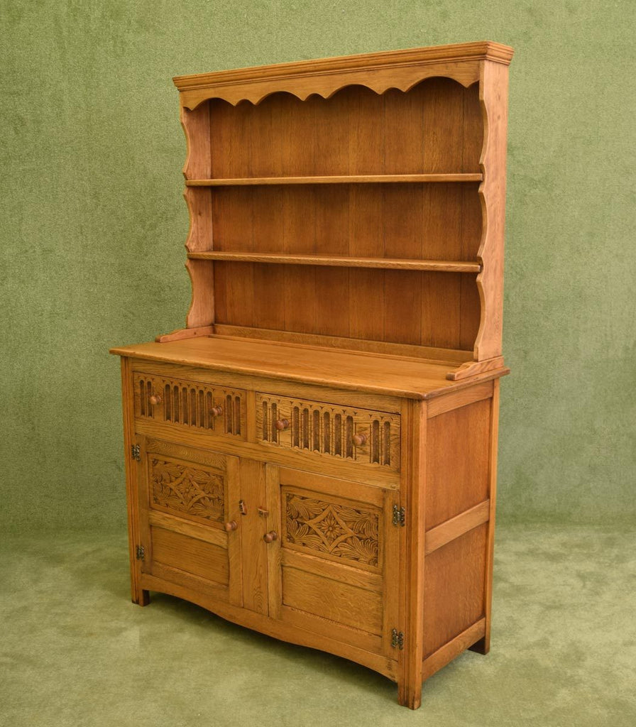 Carved Oak Dresser