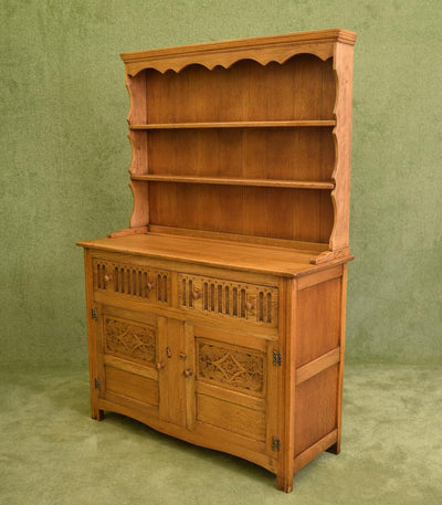 Carved Oak Dresser