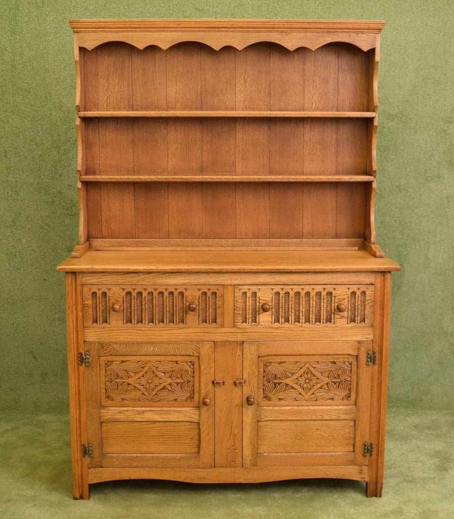 Carved Oak Dresser