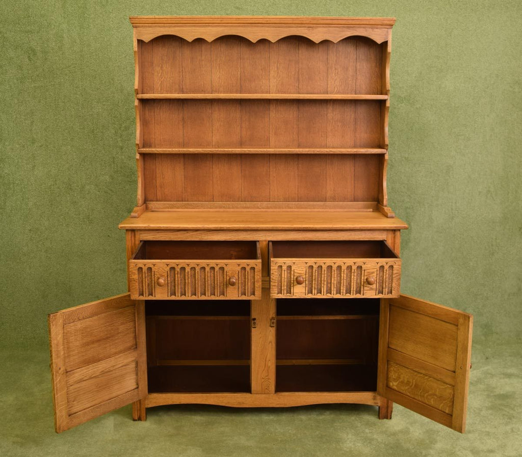 Carved Oak Dresser