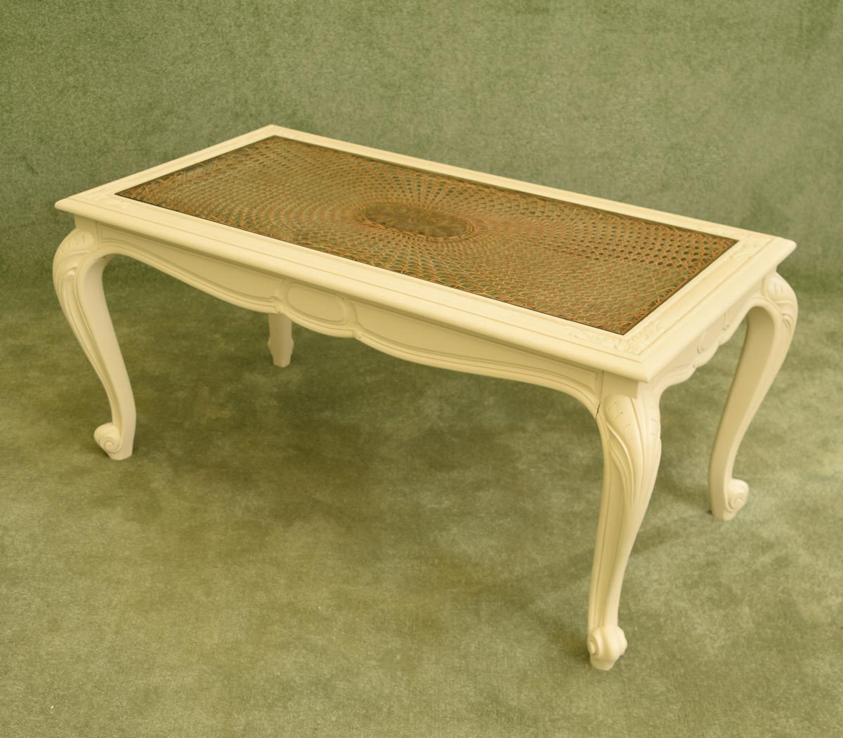 Retro French Painted Coffee Table
