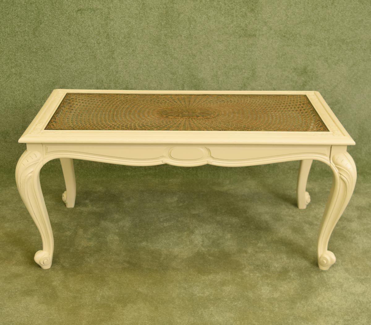 Retro French Painted Coffee Table
