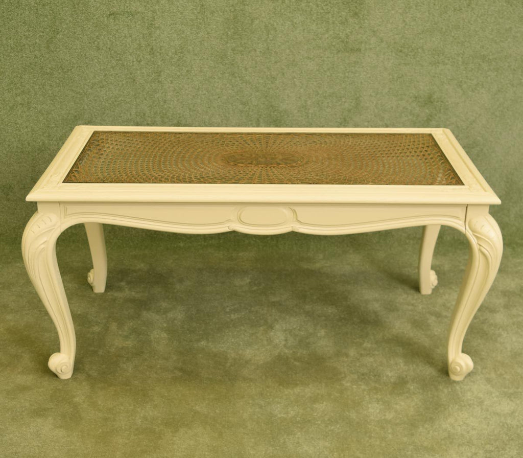 Retro French Painted Coffee Table