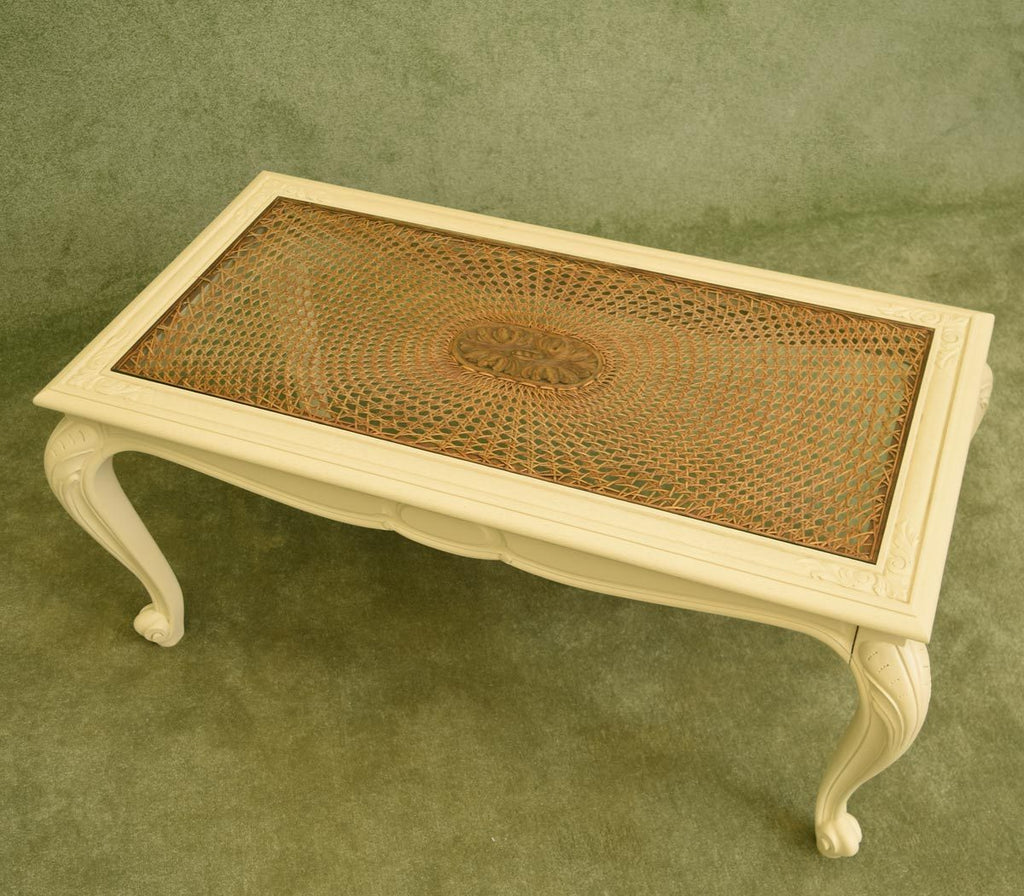 Retro French Painted Coffee Table