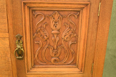 Arts & Crafts Style Oak Sideboard