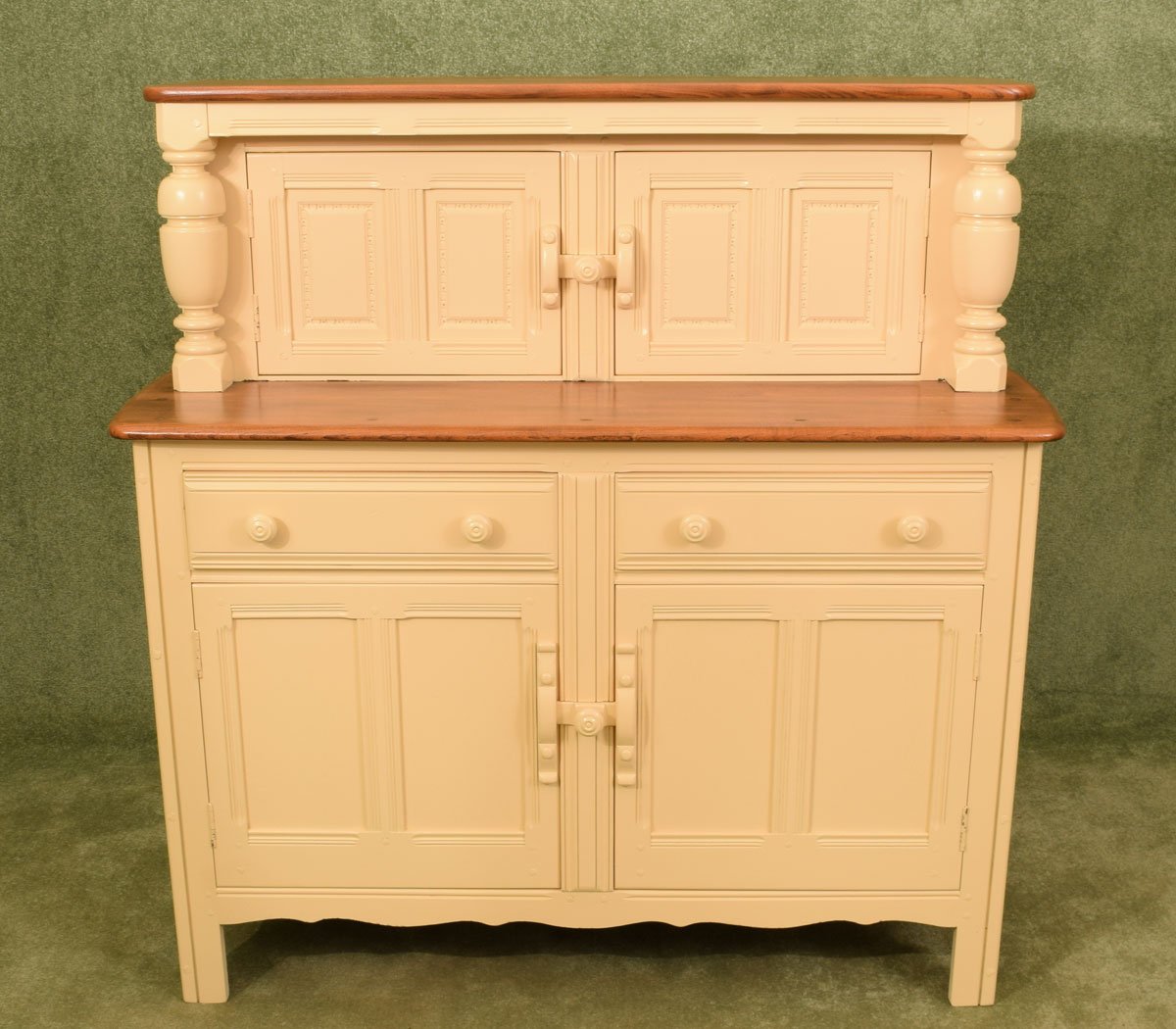 Vintage Painted Ercol Court Cabinet