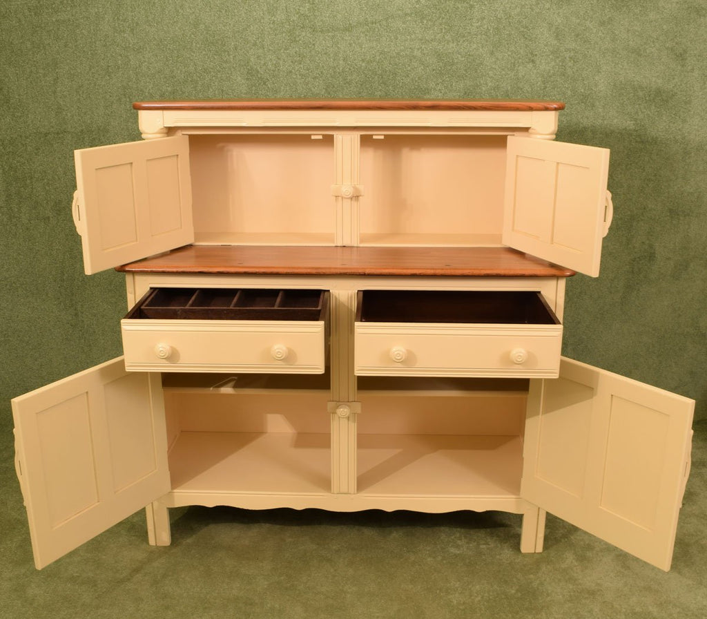 Vintage Painted Ercol Court Cabinet