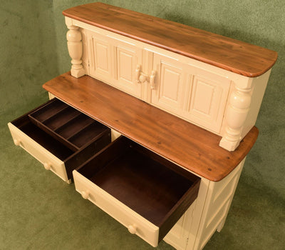 Vintage Painted Ercol Court Cabinet