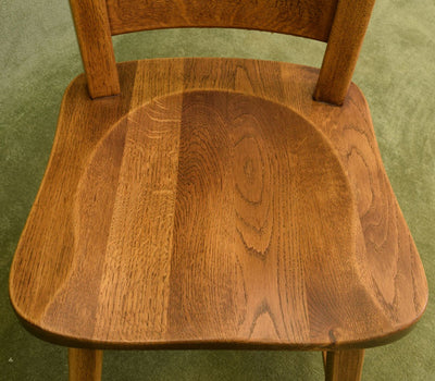 Dutch Oak Table & 6 Chairs