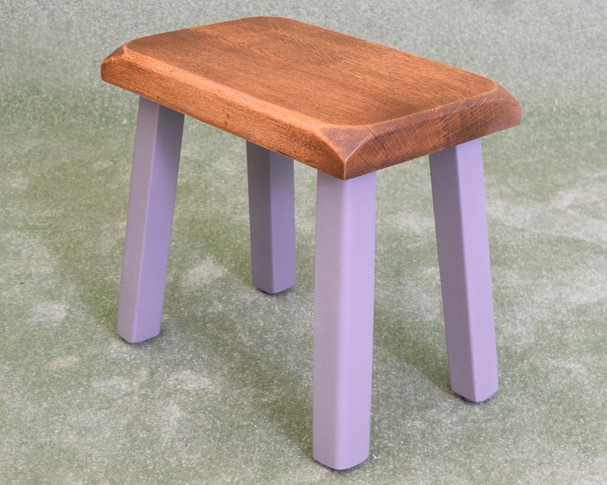 Painted Dutch Oak Nest of 3