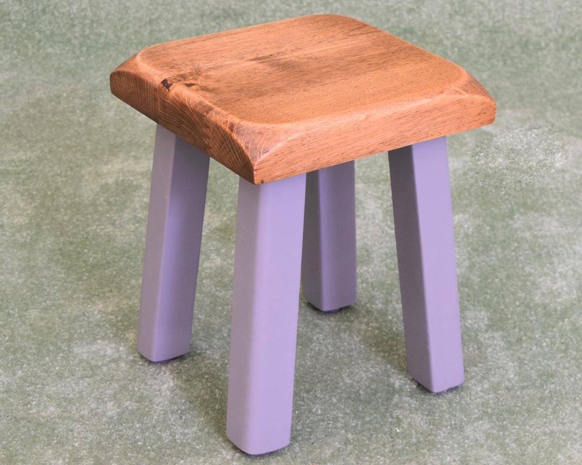 Painted Dutch Oak Nest of 3