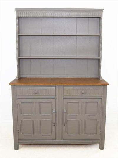 Retro Painted Oak Dresser