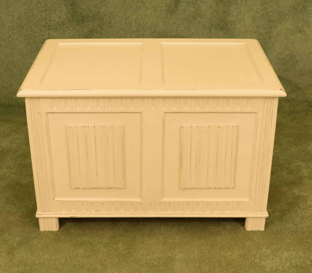 Vintage Painted Blanket Box