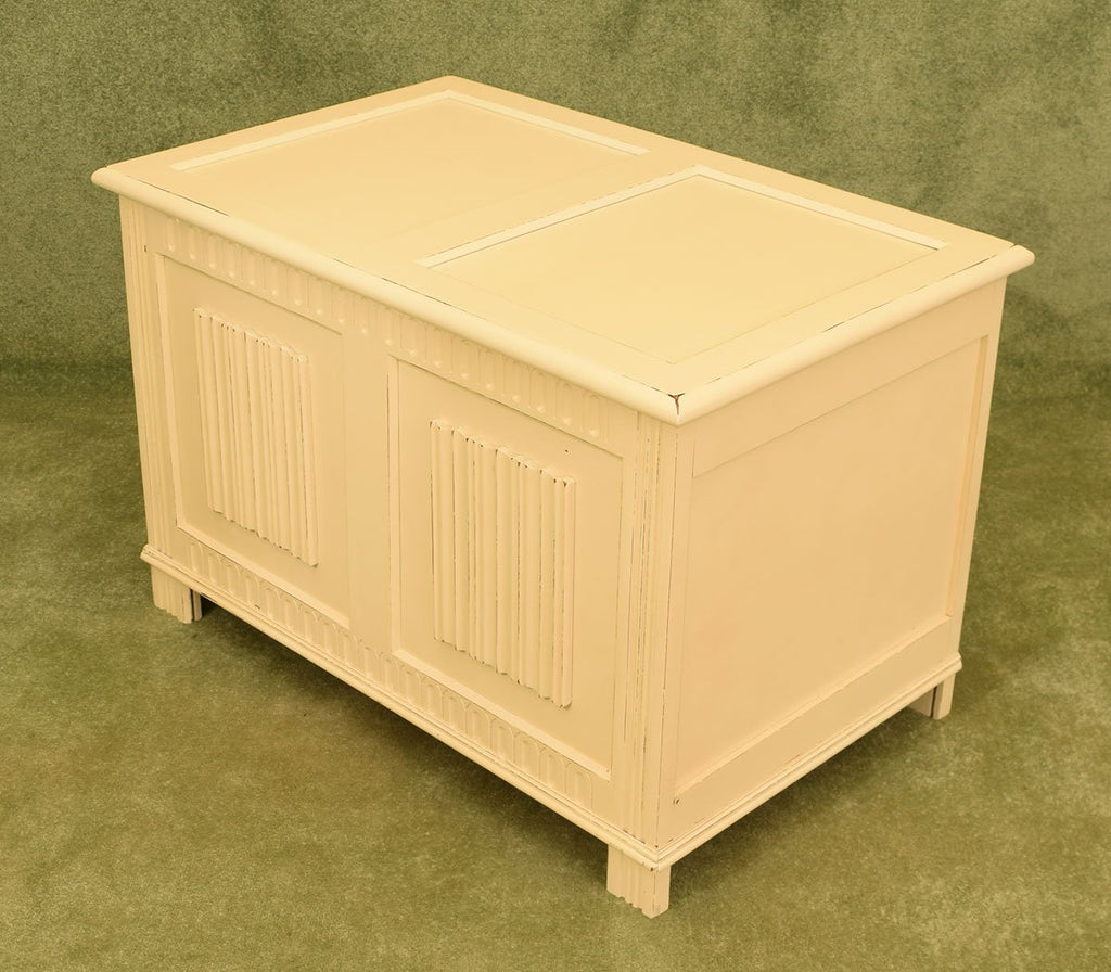 Vintage Painted Blanket Box