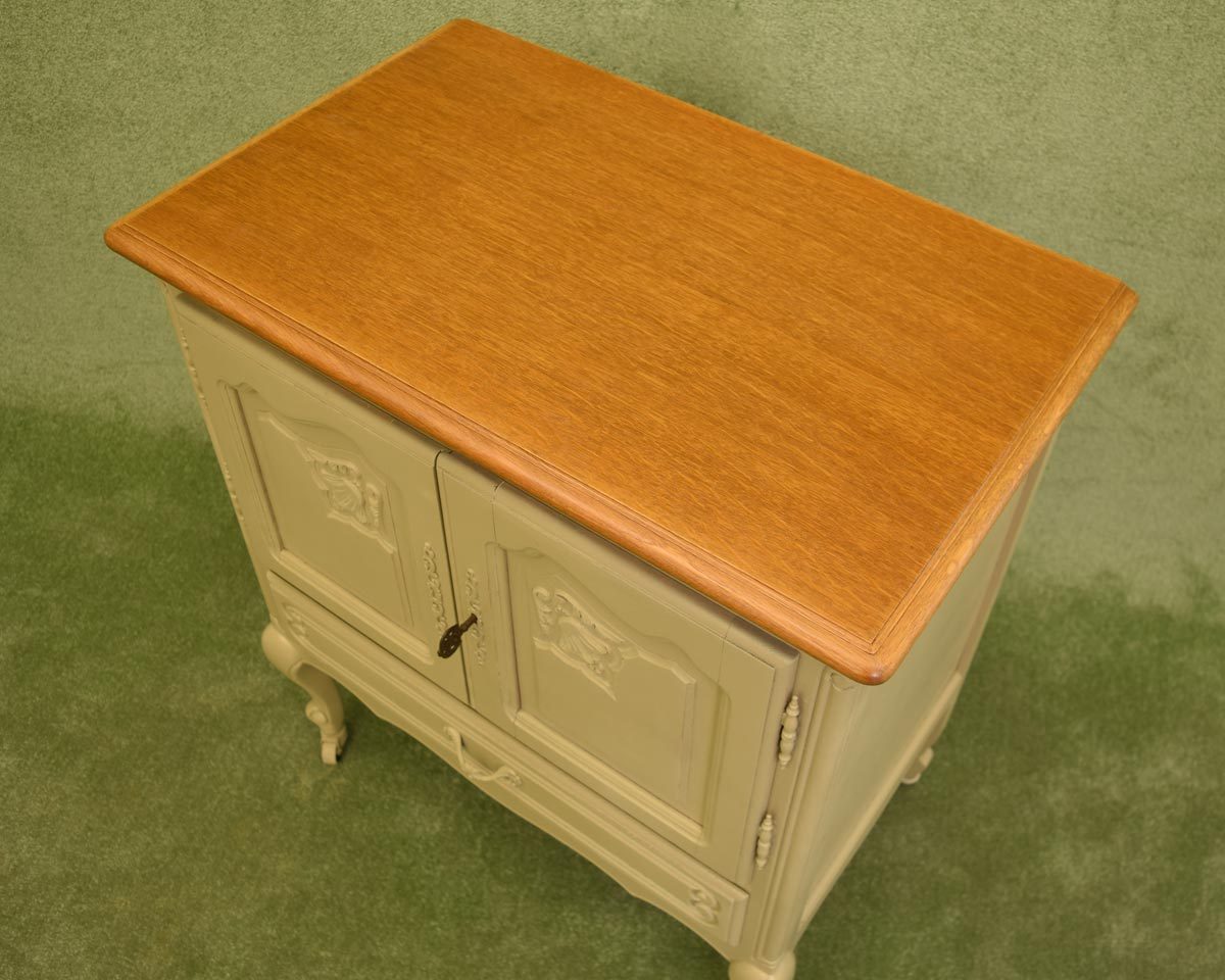 French Painted Cabinet