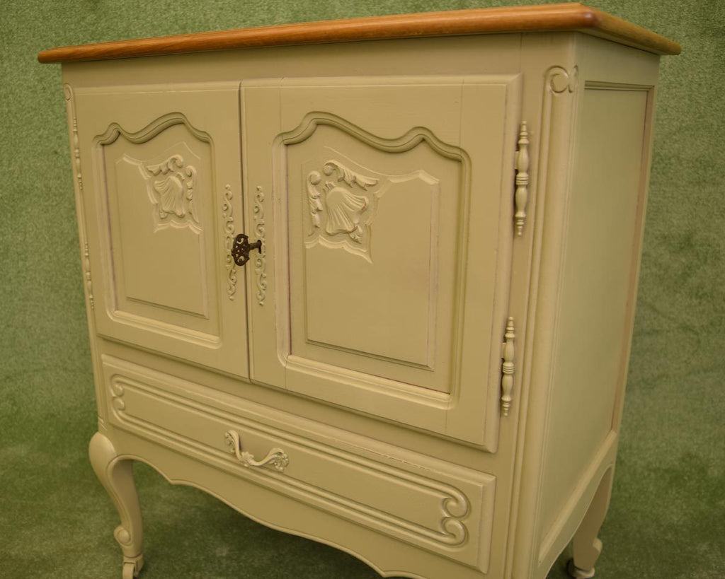 French Painted Cabinet