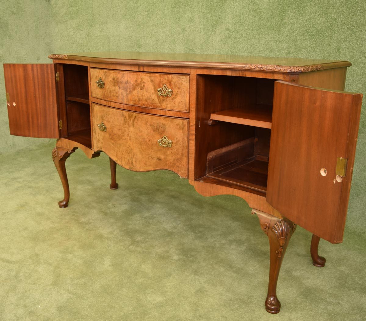 Restored Walnut Sideboard