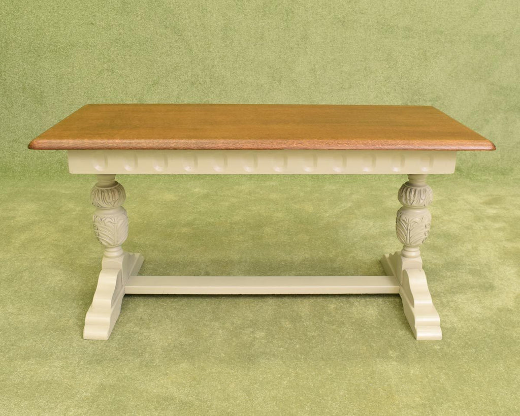 Restored Painted Oak Coffee Table