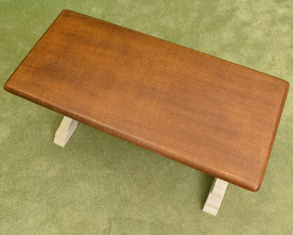 Restored Painted Oak Coffee Table