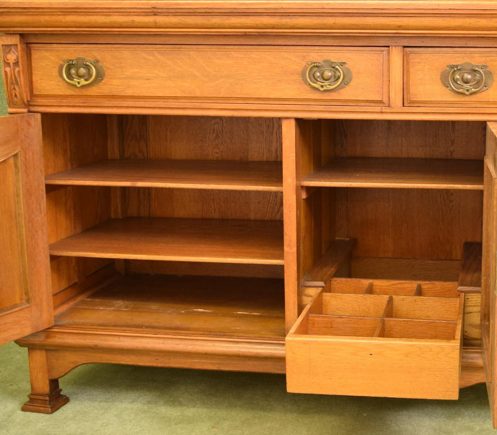 Arts and Crafts Mirror Back Sideboard