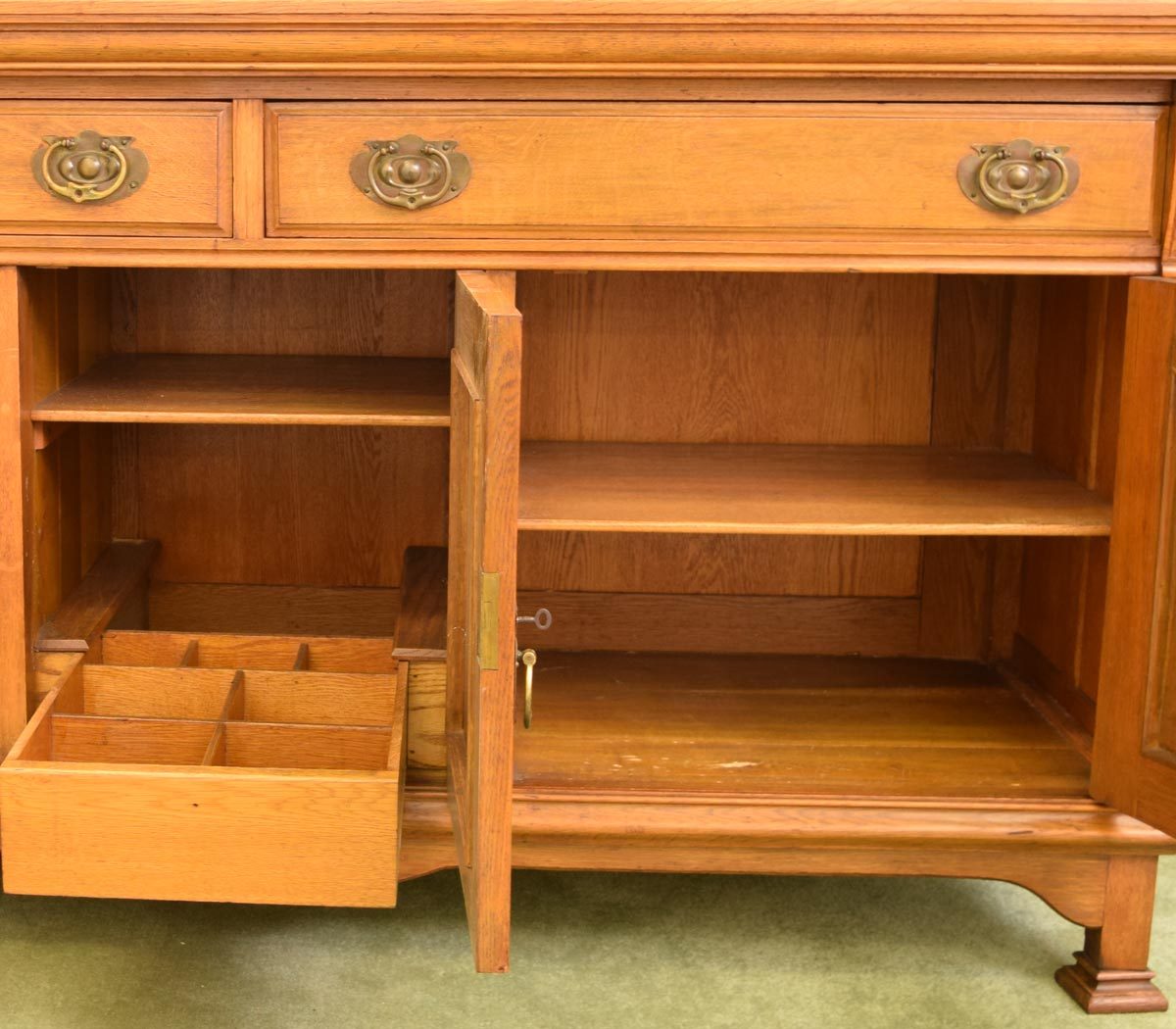 Arts and Crafts Mirror Back Sideboard