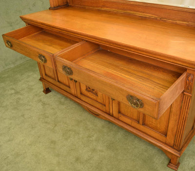 Arts and Crafts Mirror Back Sideboard