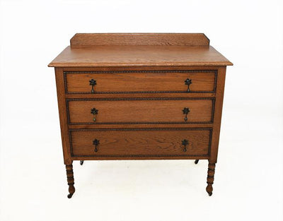 Restored Oak Chest of Drawers