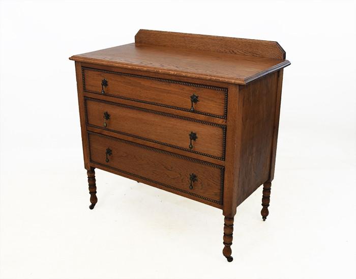 Restored Oak Chest of Drawers