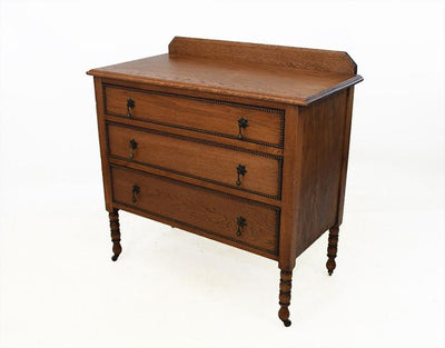 Restored Oak Chest of Drawers