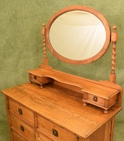 Vintage Oak Bedroom Suite