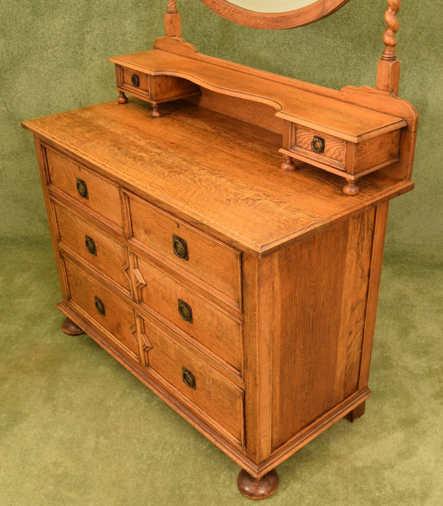 Vintage Oak Bedroom Suite