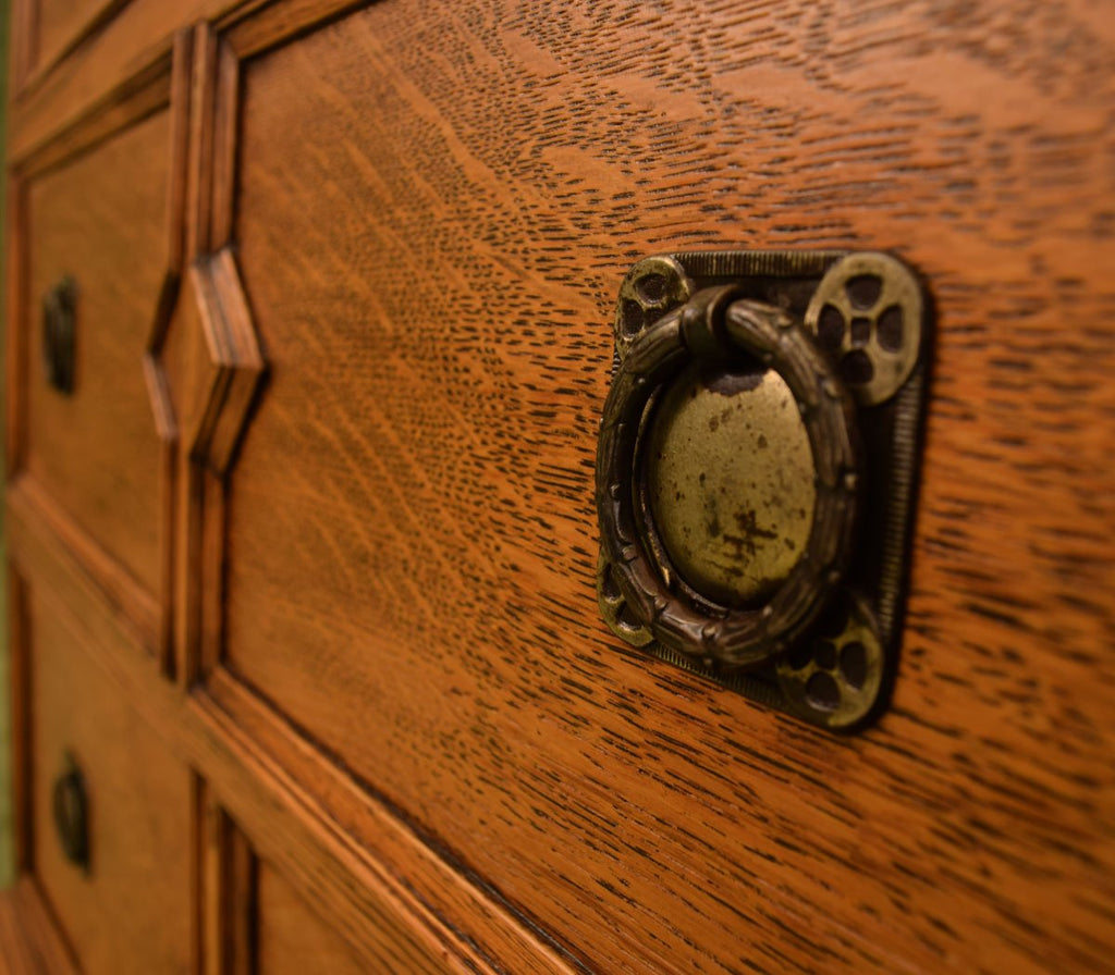 Vintage Oak Bedroom Suite