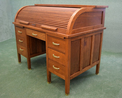 Restored Roll-Top Desk