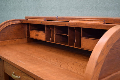 Restored Roll-Top Desk