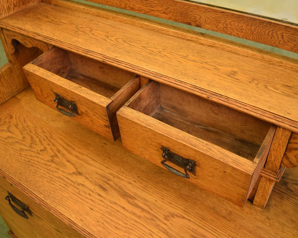 Retro Oak Dressing Table