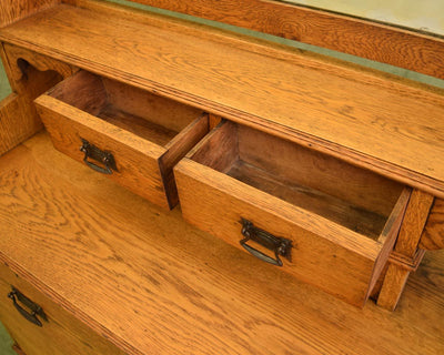 Retro Oak Dressing Table