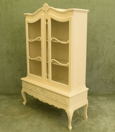 Painted French Display Cabinet