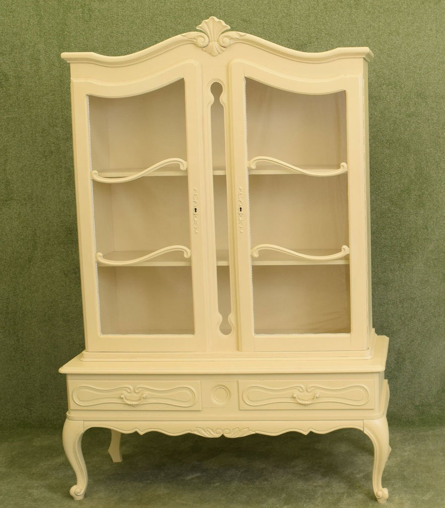 Painted French Display Cabinet