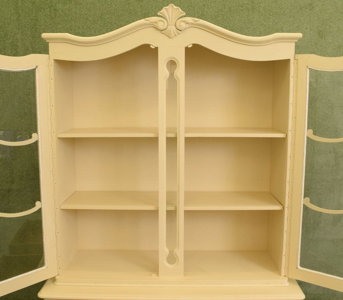 Painted French Display Cabinet