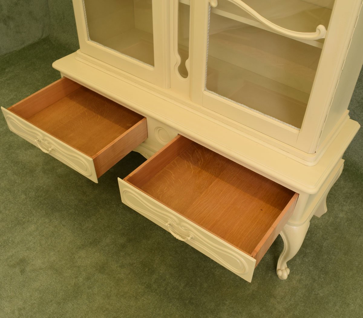 Painted French Display Cabinet