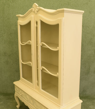 Painted French Display Cabinet