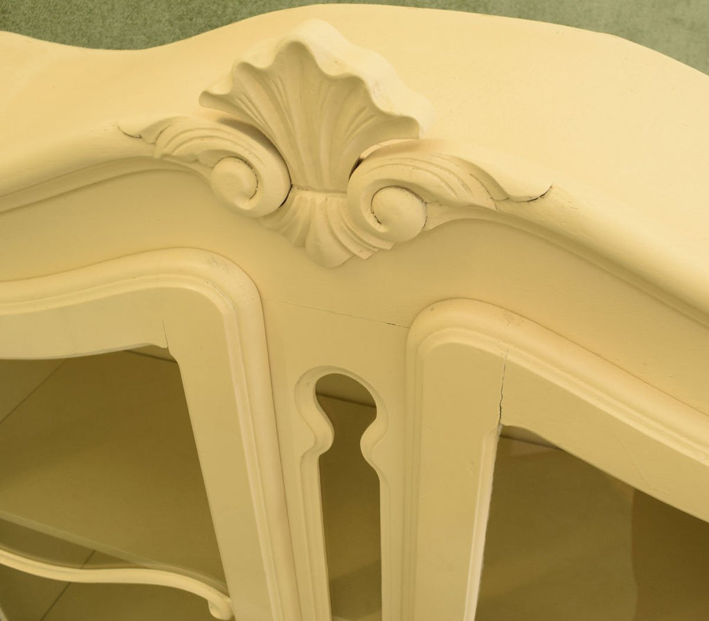 Painted French Display Cabinet