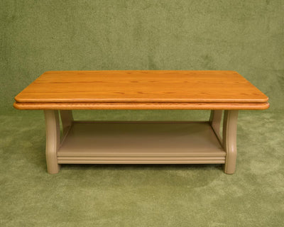 Painted and Oak Coffee Table