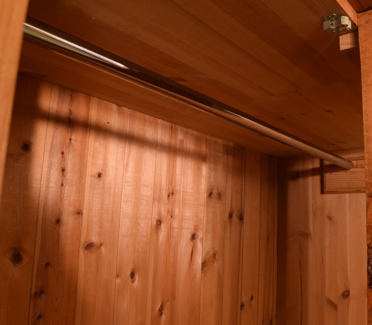 Restored Pine Triple Wardrobe