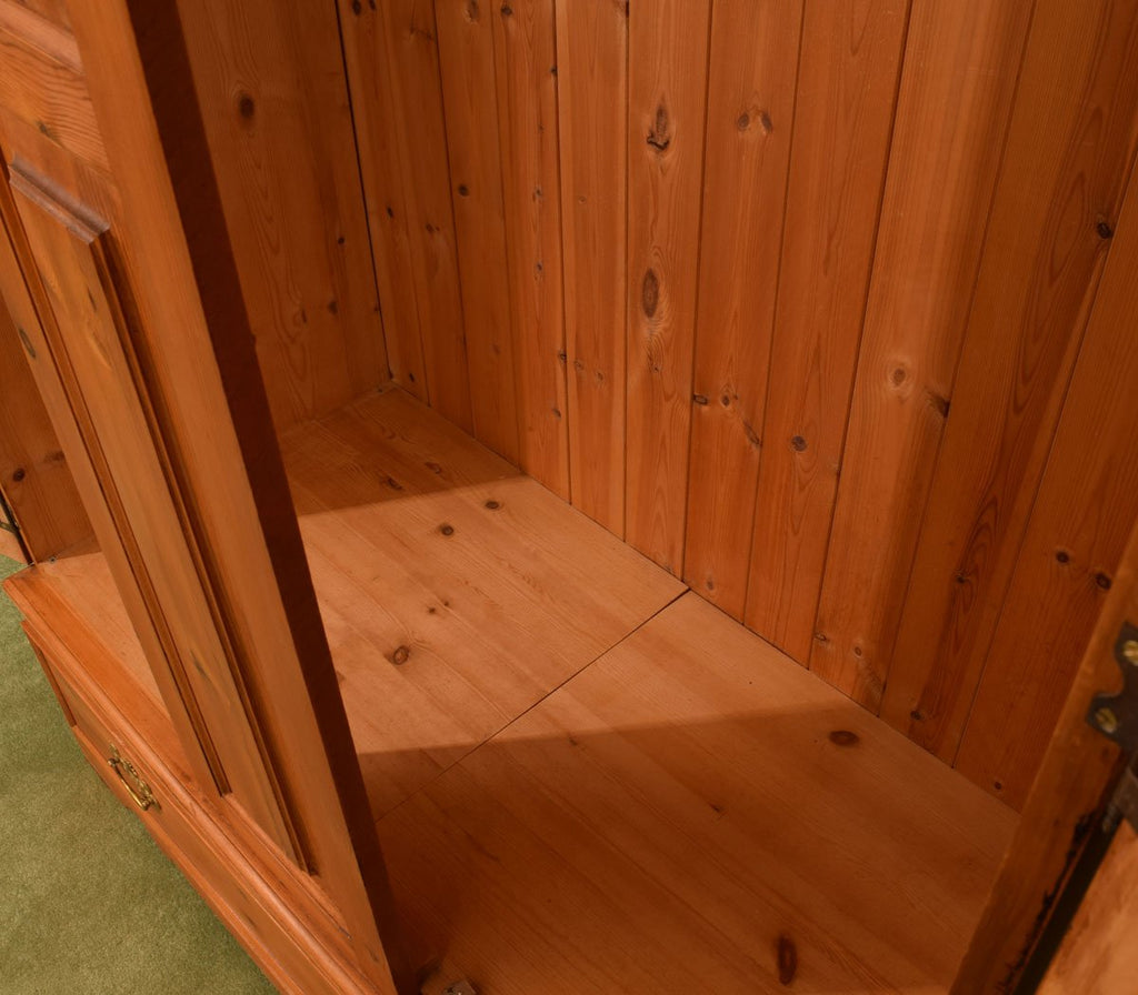 Restored Pine Triple Wardrobe