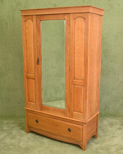 Restored Oak Wardrobe