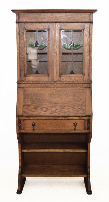 Restored Oak Students Bureau Bookcase