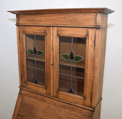 Restored Oak Students Bureau Bookcase