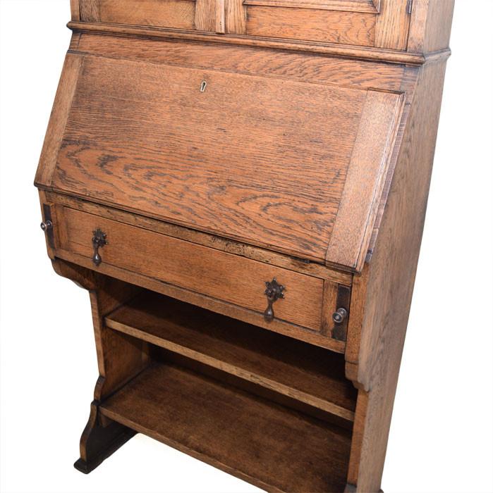 Restored Oak Students Bureau Bookcase