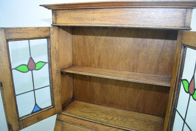 Restored Oak Students Bureau Bookcase